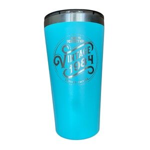 Sodilly Insulated Coffee Tumbler with Lid- "Made To Perfection-Vintage 1984"